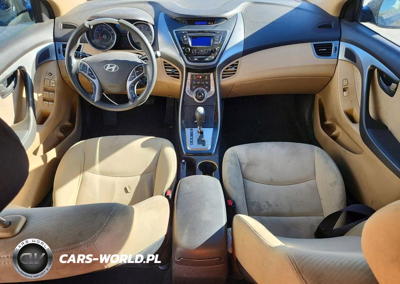 2013 Hyundai Elantra Gls VIN:KMHDH4AEXDU654123 - 8