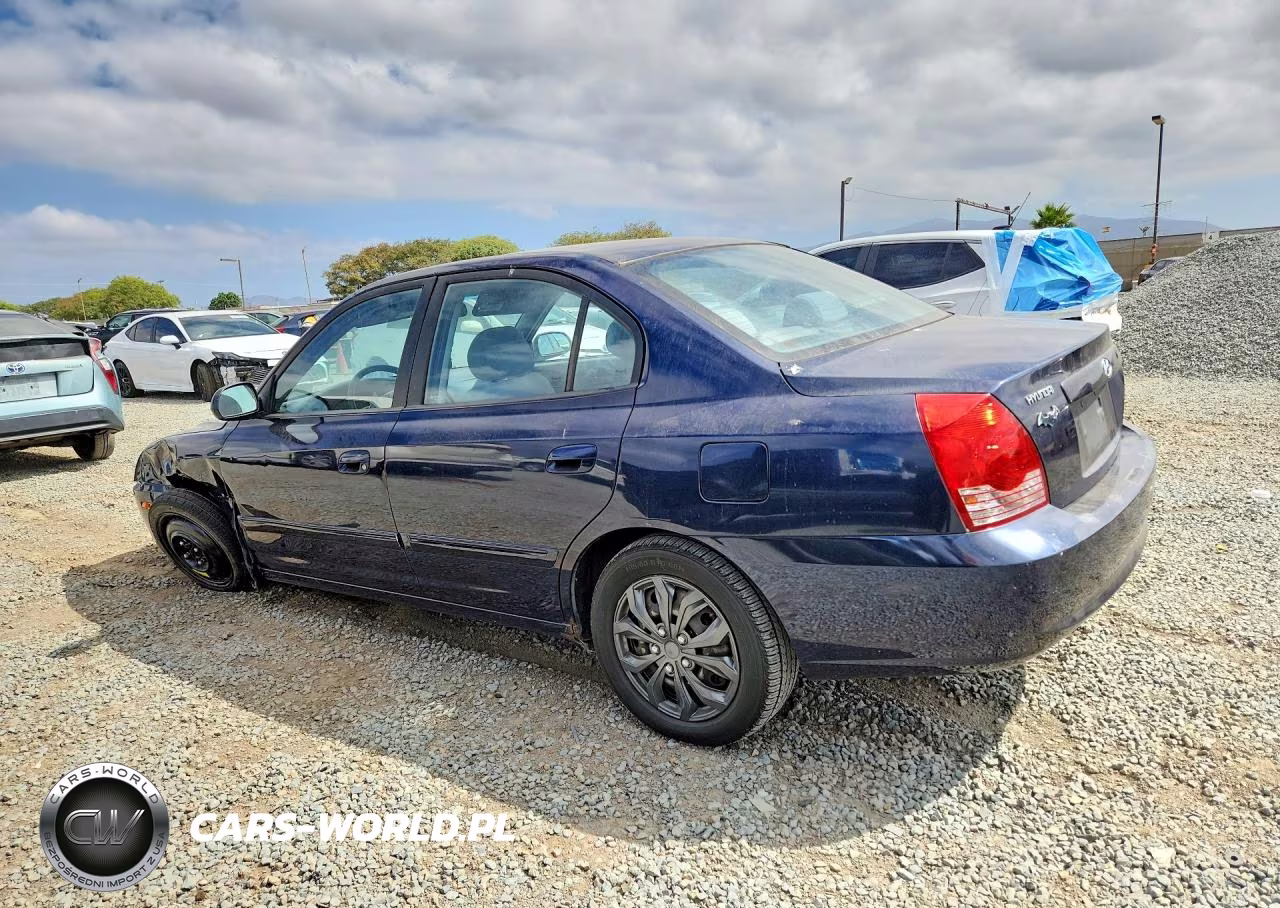 2005 Hyundai Elantra Gls VIN:KMHDN46D45U192376 - 2