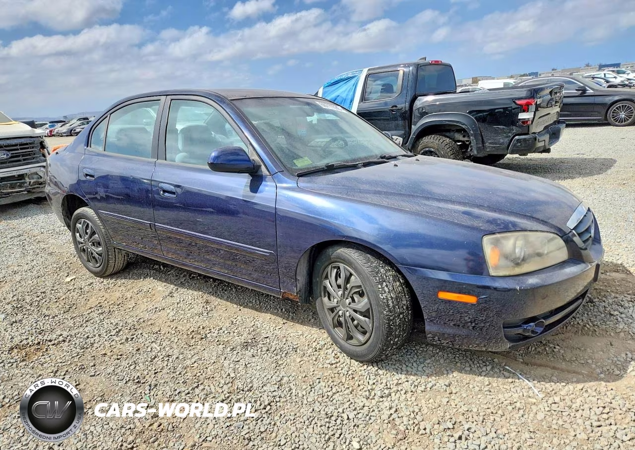 2005 Hyundai Elantra Gls VIN:KMHDN46D45U192376 - 4