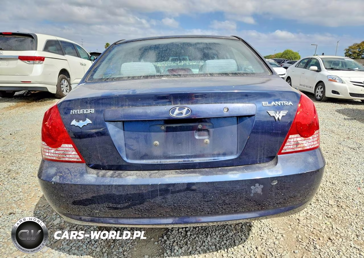 2005 Hyundai Elantra Gls VIN:KMHDN46D45U192376 - 6