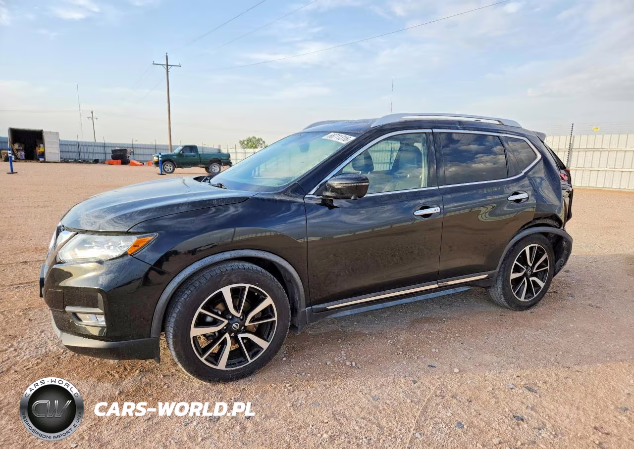 2018 Nissan Rogue Sl VIN:JN8AT2MT7JW489947 - 1