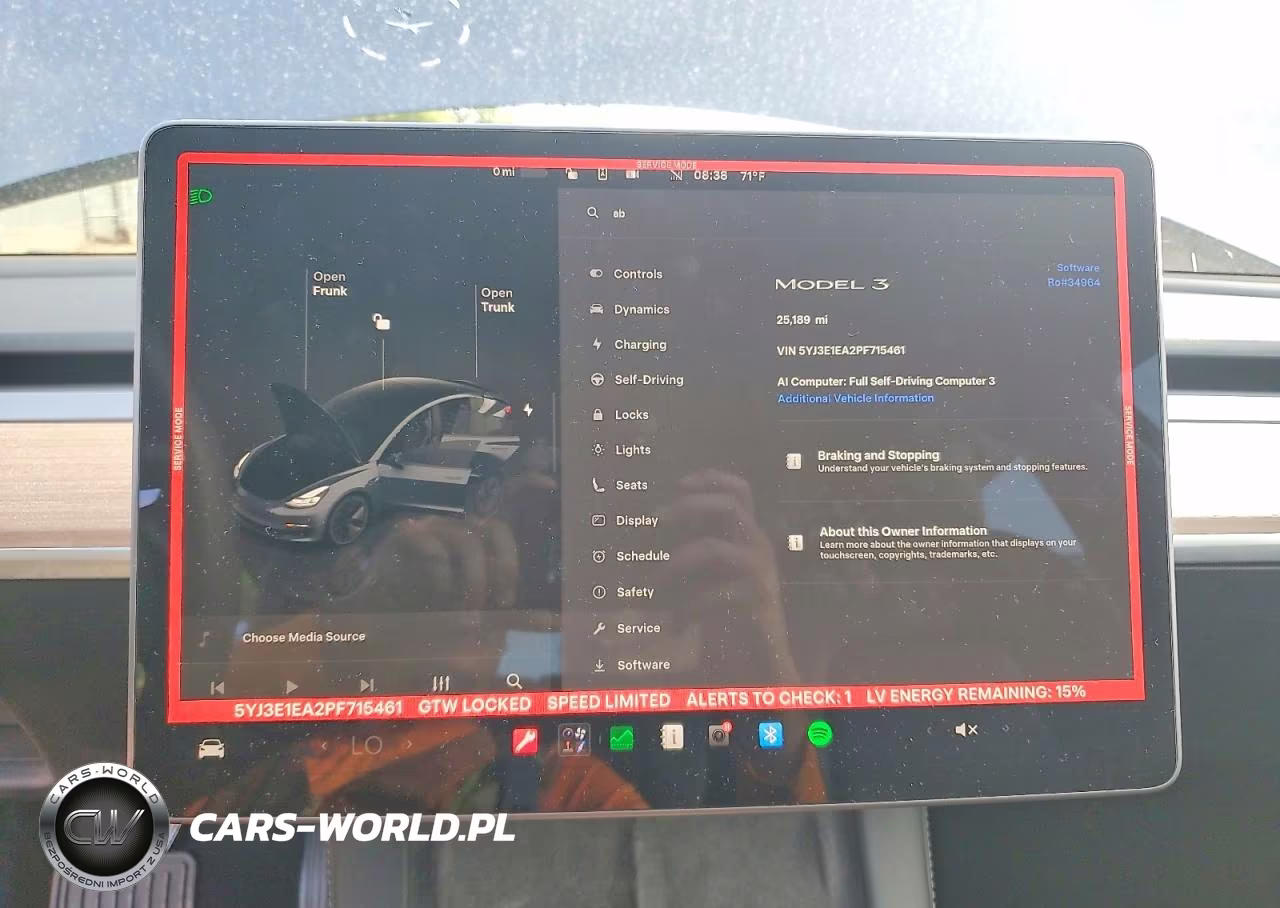 2023 Tesla Model 3 VIN:5YJ3E1EA2PF715461 - 9