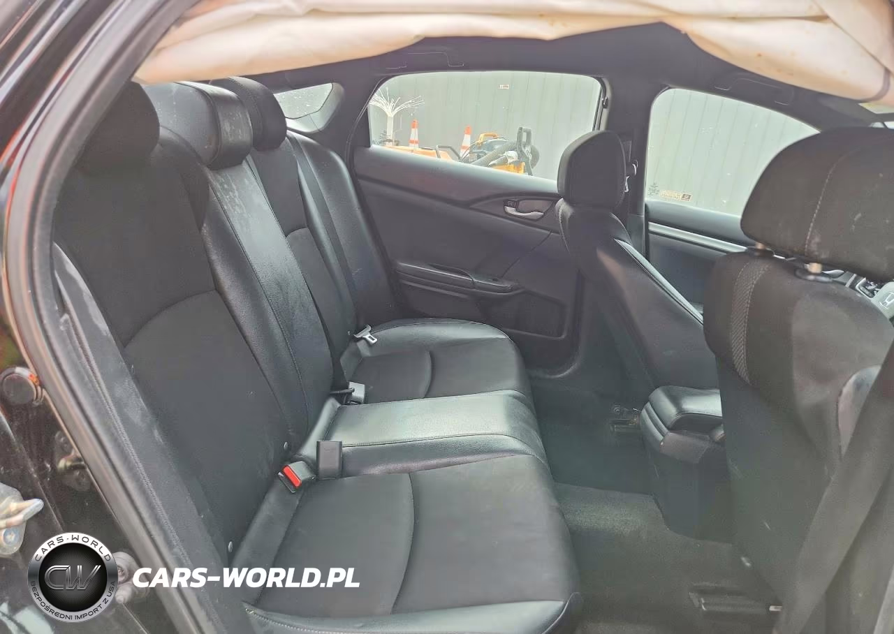 2019 Honda Civic Sport VIN:2HGFC2F80KH596057 - 10