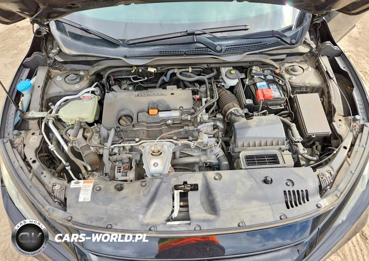 2019 Honda Civic Sport VIN:2HGFC2F80KH596057 - 11