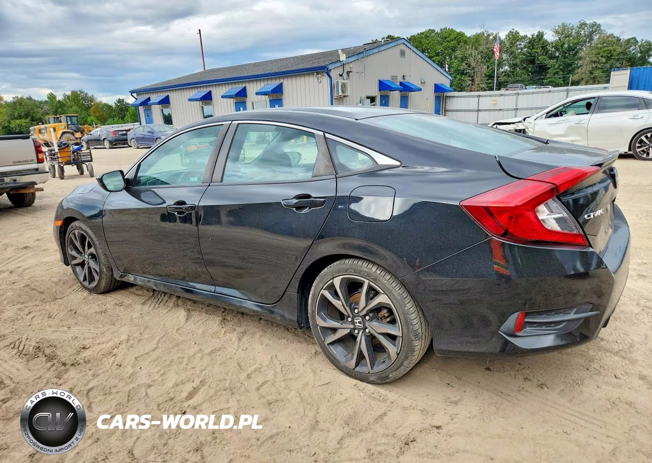 2019 Honda Civic Sport VIN:2HGFC2F80KH596057 - 2