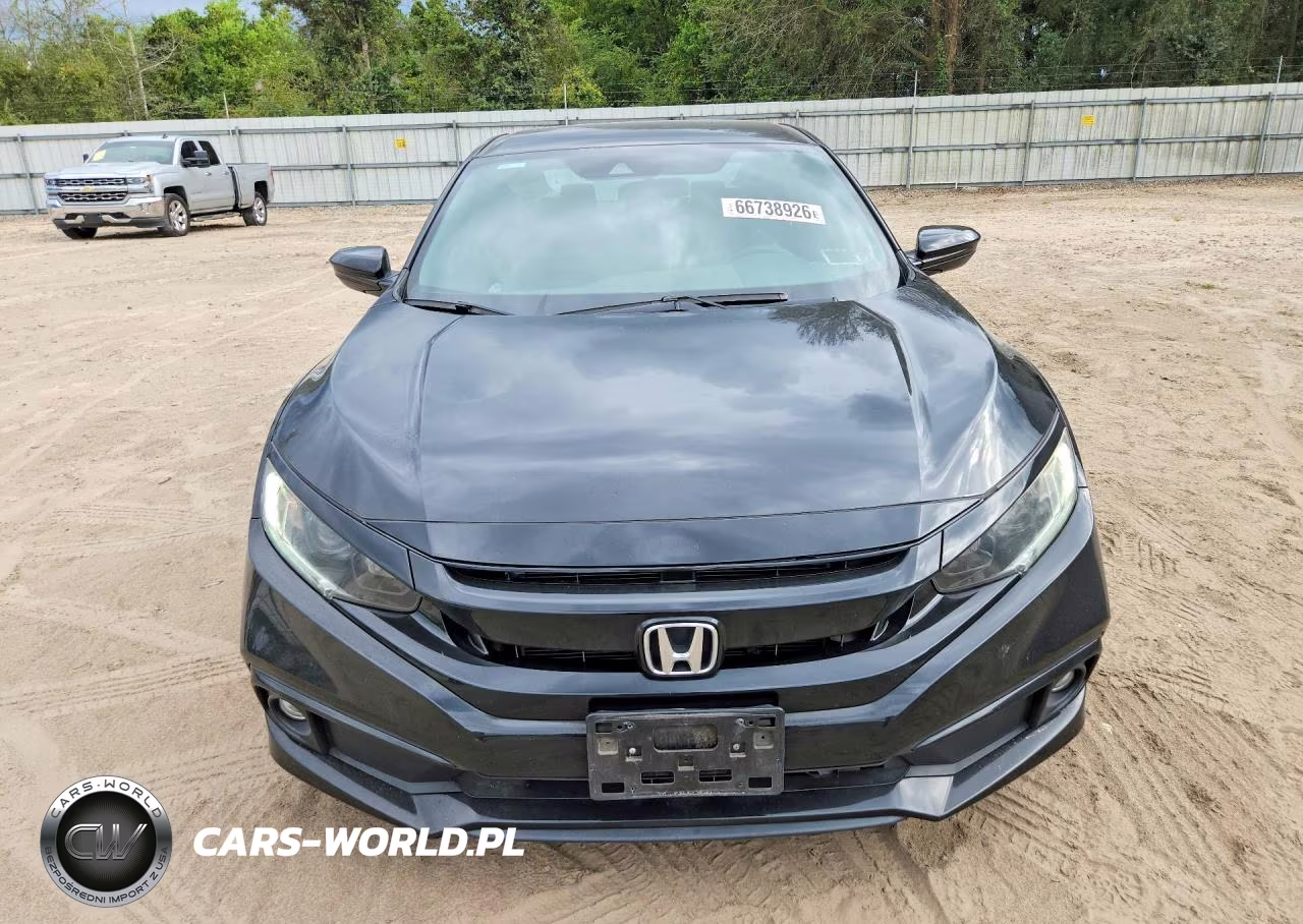 2019 Honda Civic Sport VIN:2HGFC2F80KH596057 - 5
