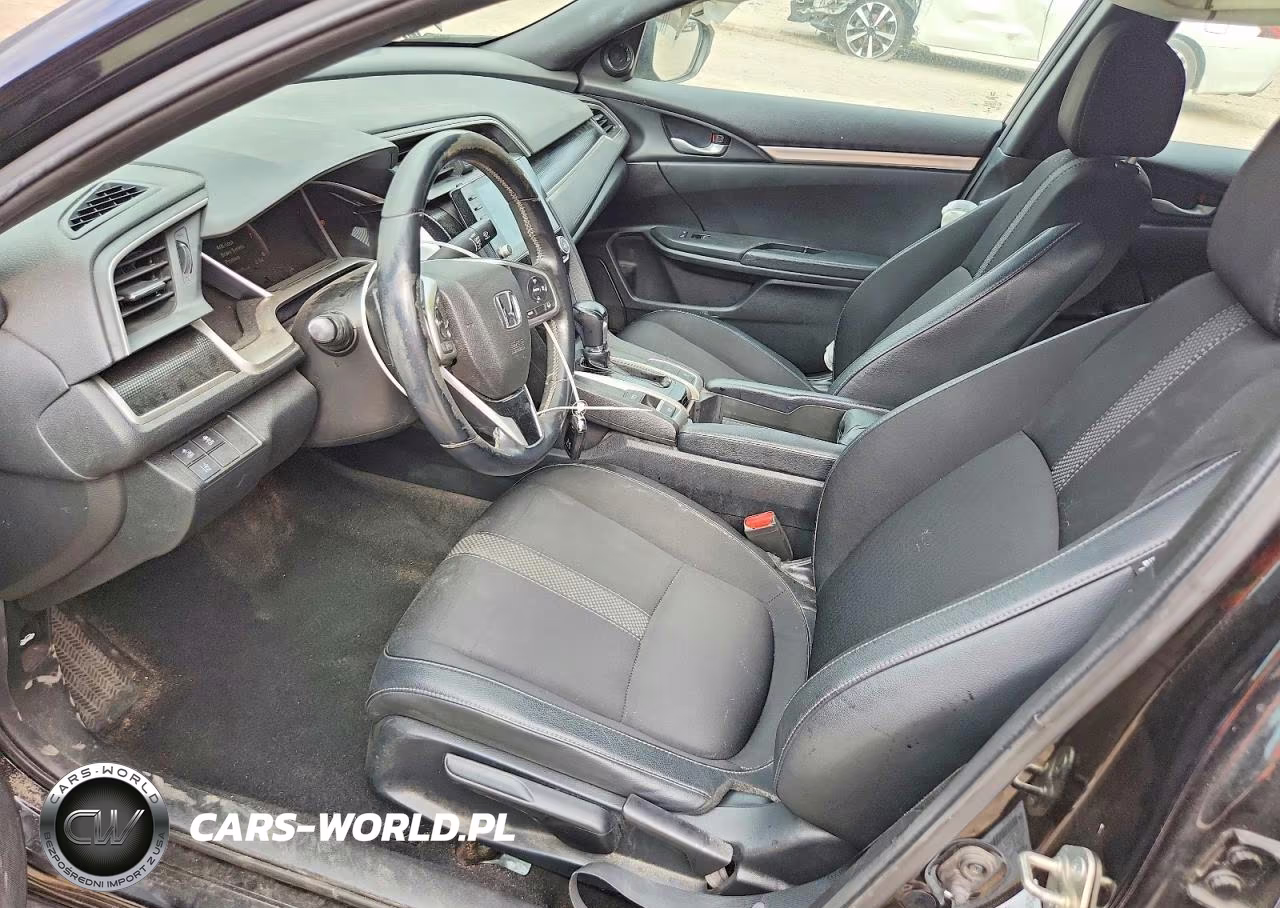 2019 Honda Civic Sport VIN:2HGFC2F80KH596057 - 7