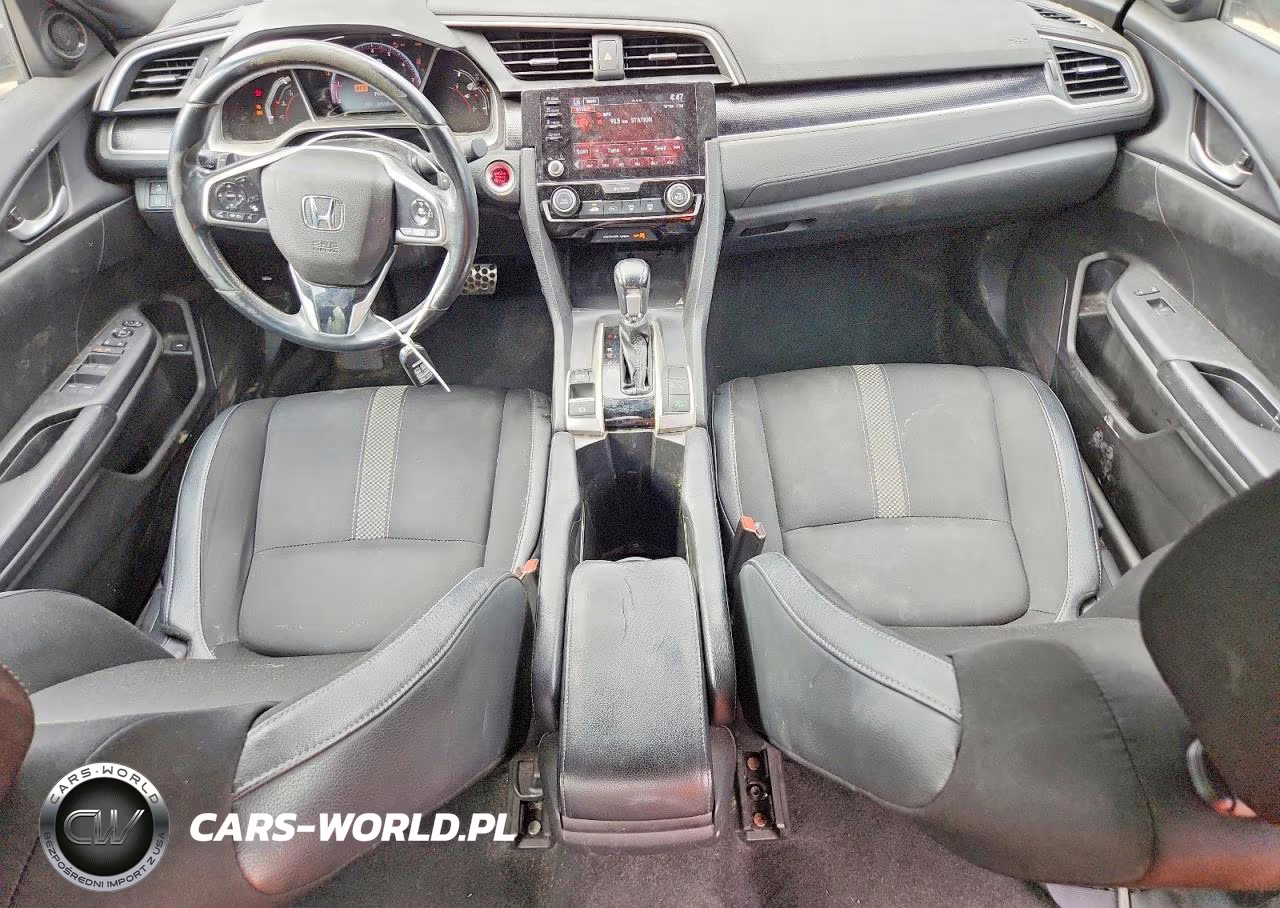 2019 Honda Civic Sport VIN:2HGFC2F80KH596057 - 8