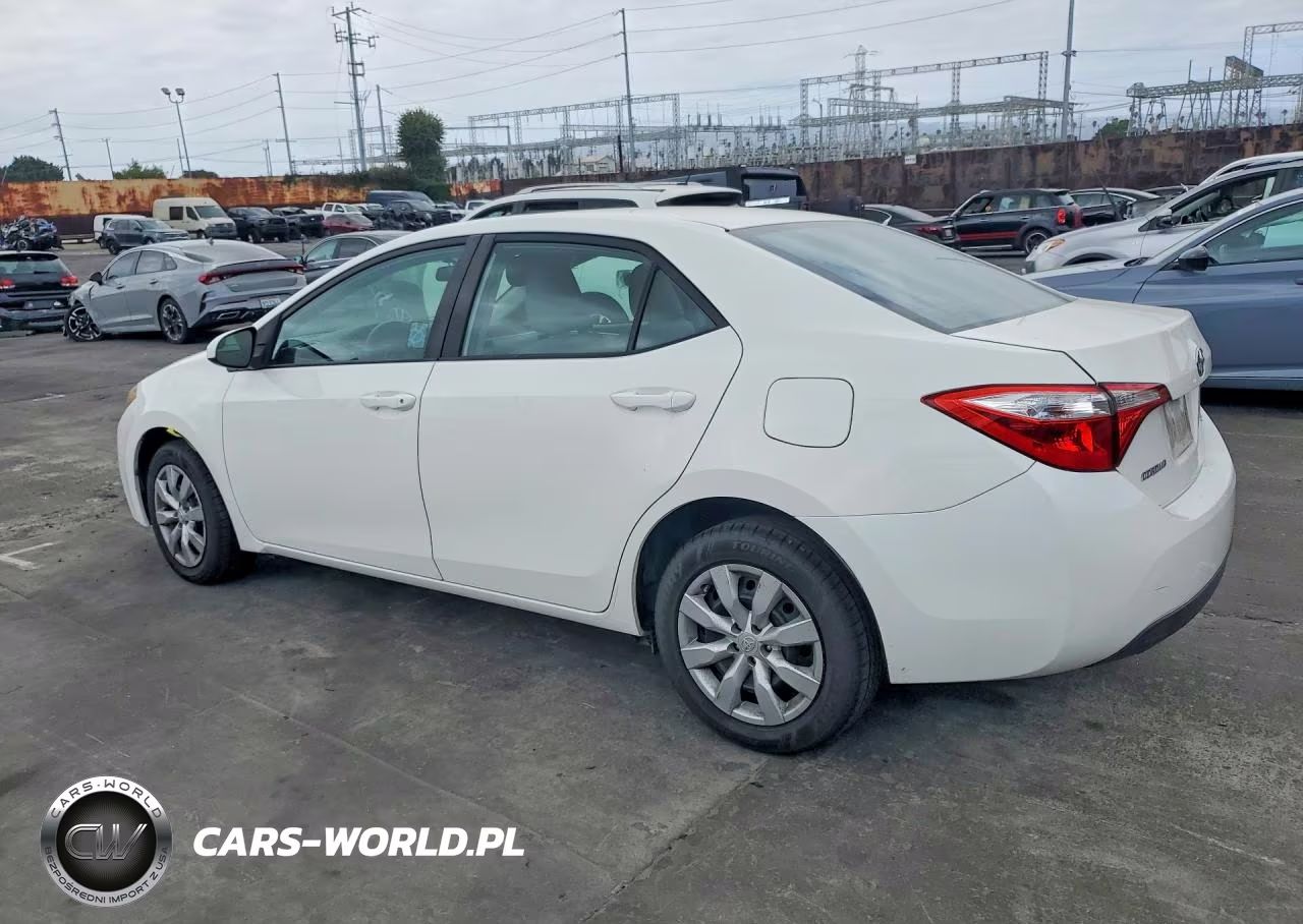 2016 Toyota Corolla Le VIN:5YFBURHE0GP446666 - 2