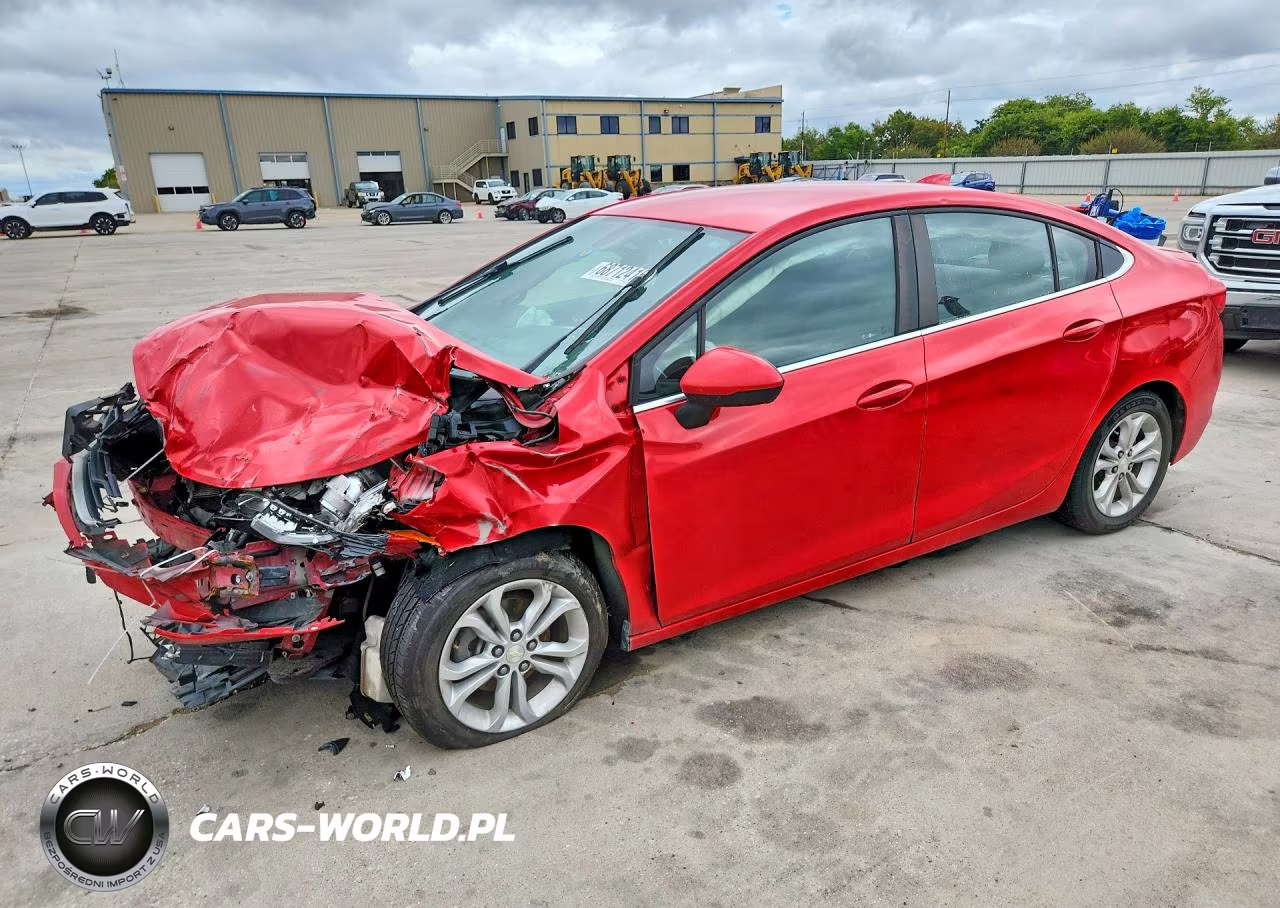 2019 Chevrolet Cruze Lt VIN:1G1BE5SM1K7116821 - 1