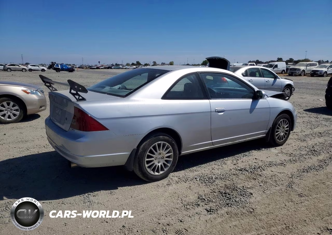 2001 Honda Civic Si VIN:1HGEM21941L065020 - 3