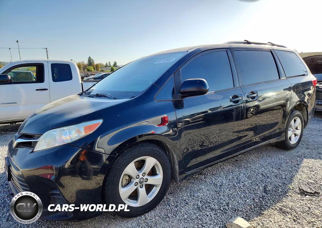 2020 Toyota Sienna Le VIN:5TDKZ3DC5LS045361 - 1