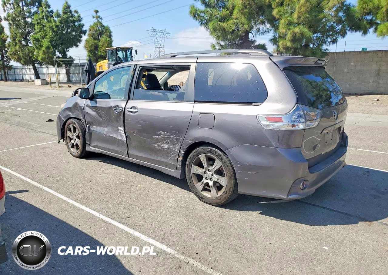 2014 Toyota Sienna Sport VIN:5TDXK3DC4ES412280 - 2