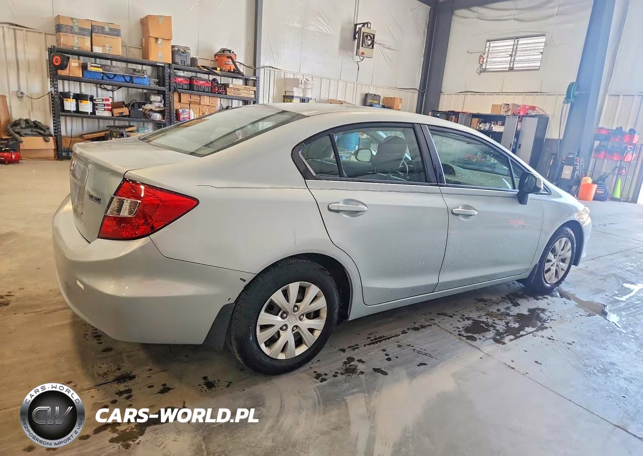 2012 Honda Civic Lx VIN:19XFB2F54CE009296 - 3