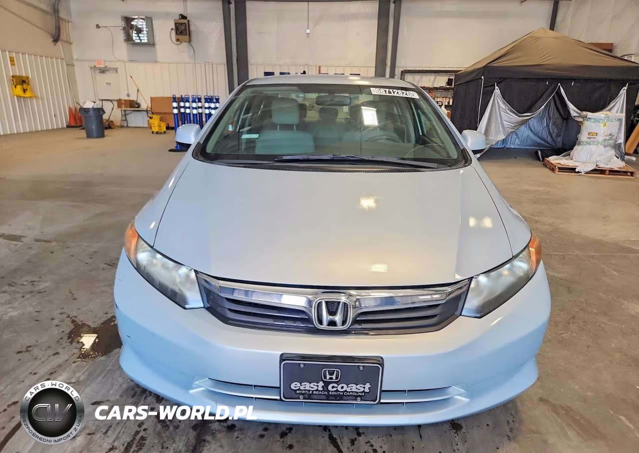2012 Honda Civic Lx VIN:19XFB2F54CE009296 - 5