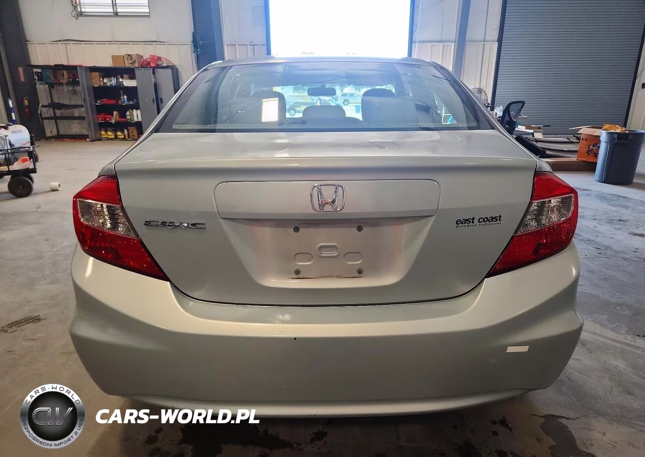 2012 Honda Civic Lx VIN:19XFB2F54CE009296 - 6