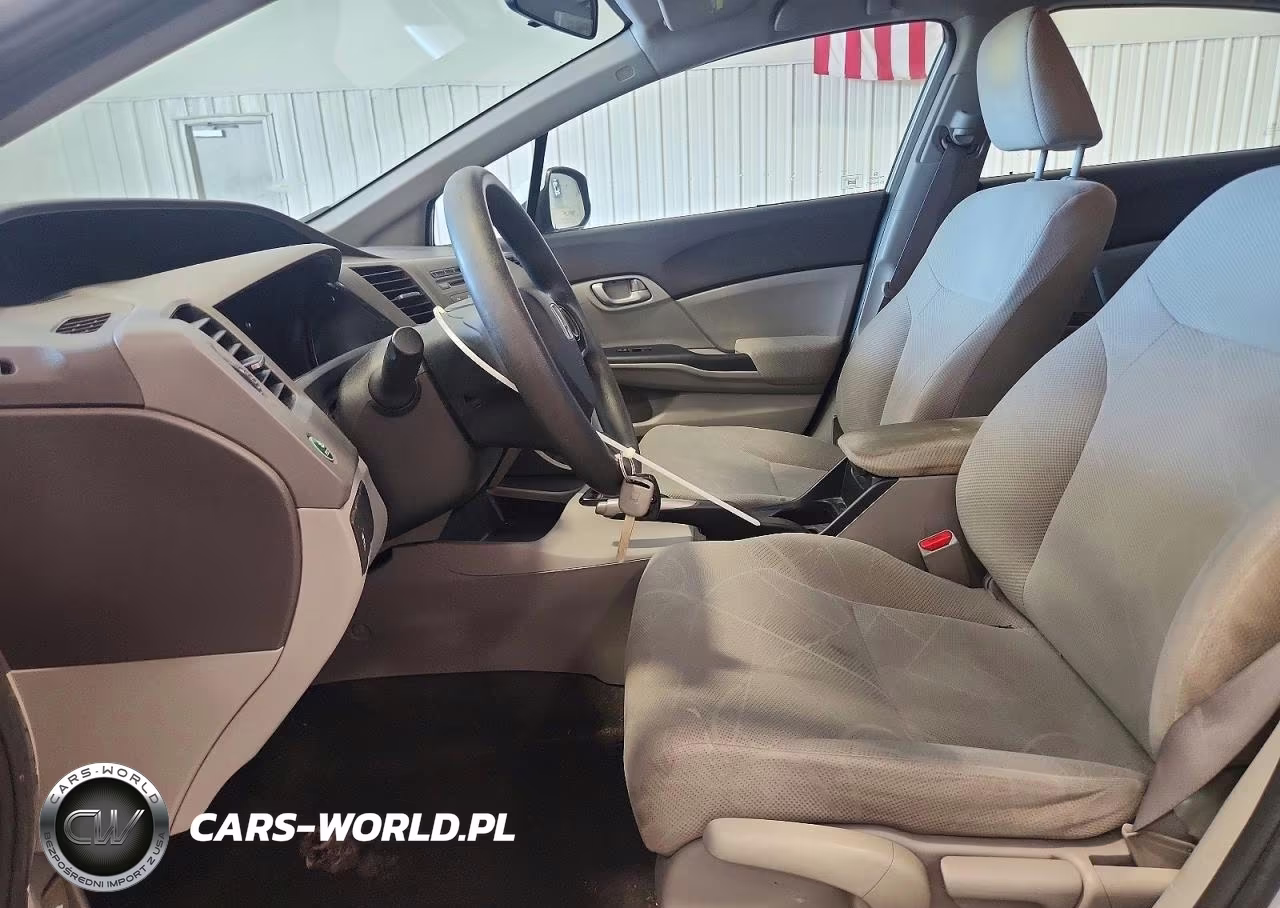 2012 Honda Civic Lx VIN:19XFB2F54CE009296 - 7