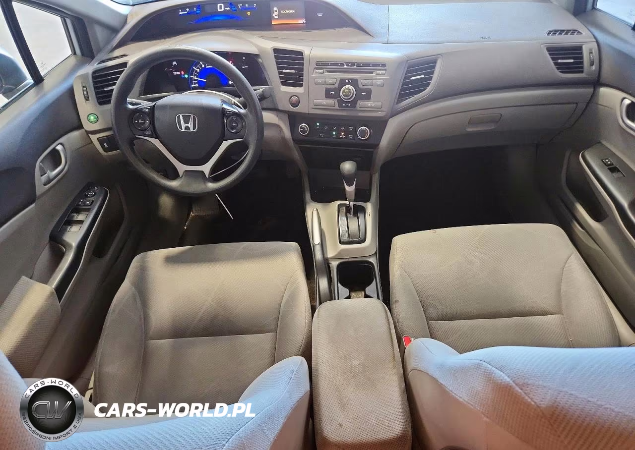 2012 Honda Civic Lx VIN:19XFB2F54CE009296 - 8