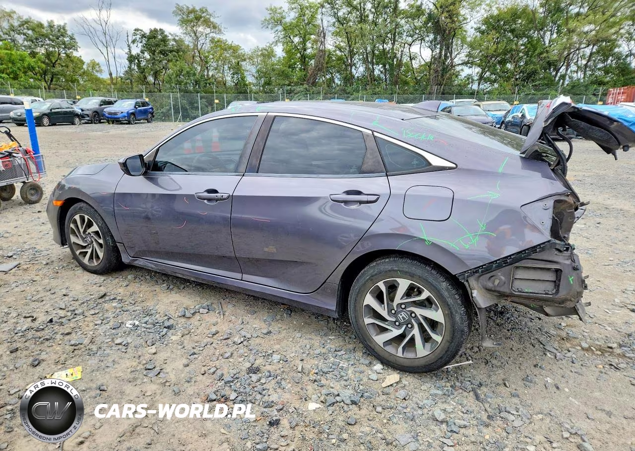 2018 Honda Civic Ex VIN:2HGFC2F72JH540630 - 2