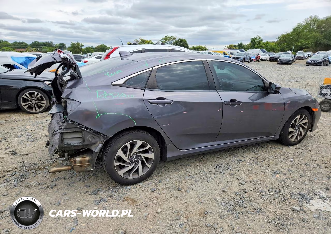 2018 Honda Civic Ex VIN:2HGFC2F72JH540630 - 3