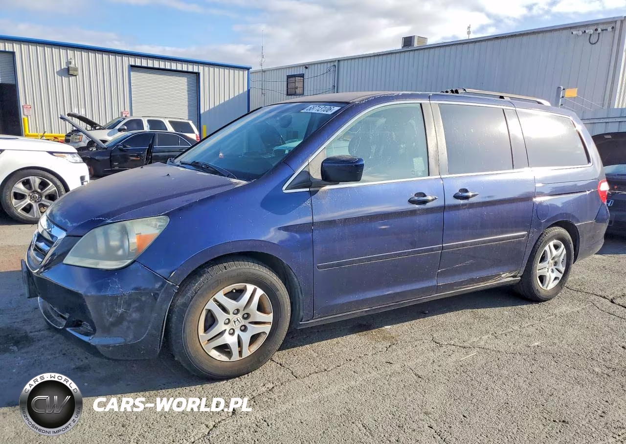 2006 Honda Odyssey Ex VIN:5FNRL38446B067184 - 1