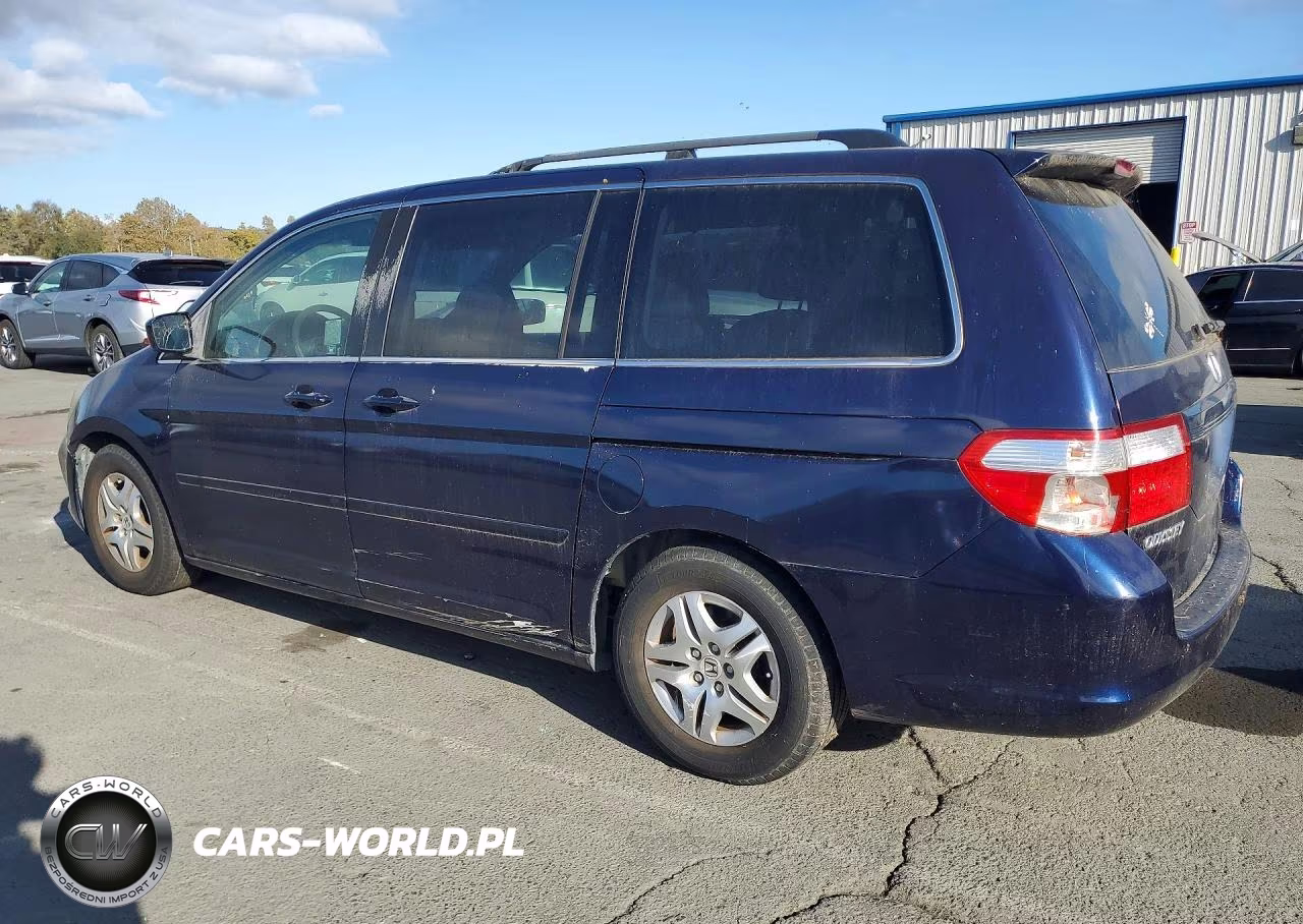 2006 Honda Odyssey Ex VIN:5FNRL38446B067184 - 2