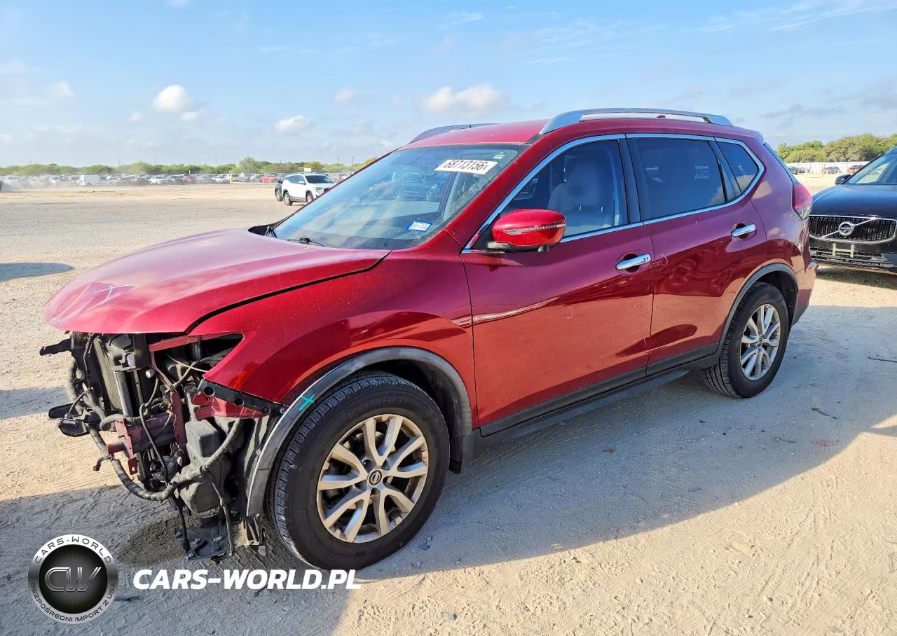 2017 Nissan Rogue Sv VIN:JN8AT2MT7HW398526 - 1