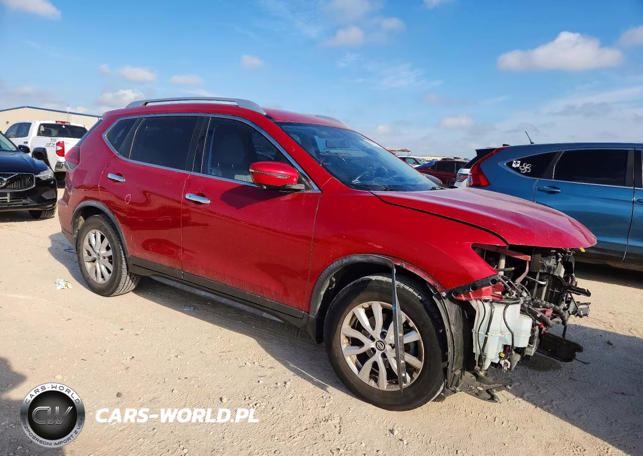 2017 Nissan Rogue Sv VIN:JN8AT2MT7HW398526 - 4