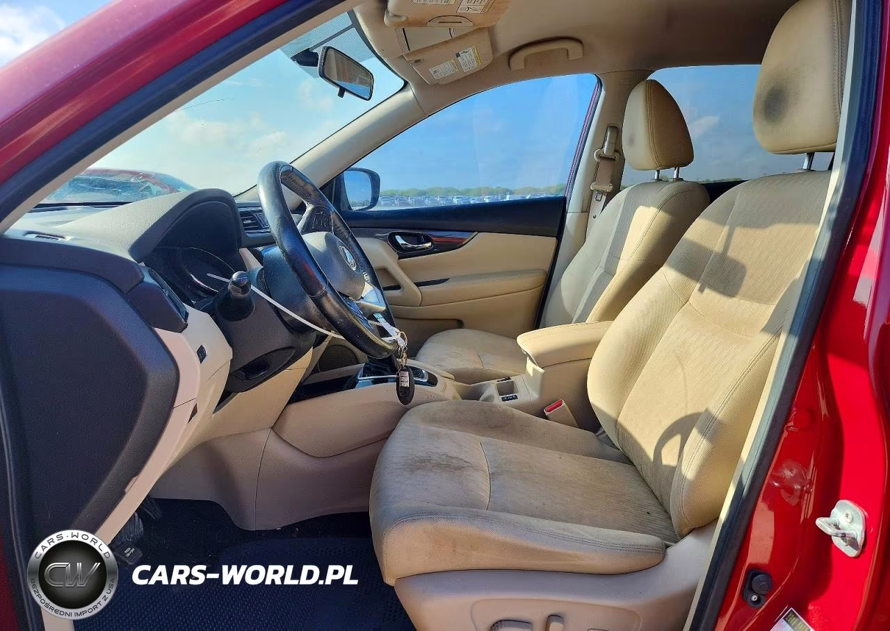 2017 Nissan Rogue Sv VIN:JN8AT2MT7HW398526 - 7
