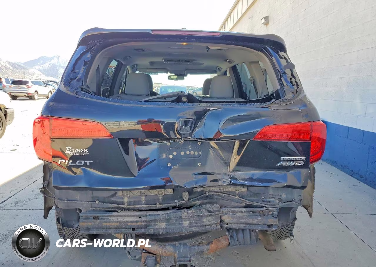 2016 Honda Pilot Touring VIN:5FNYF6H9XGB037656 - 6
