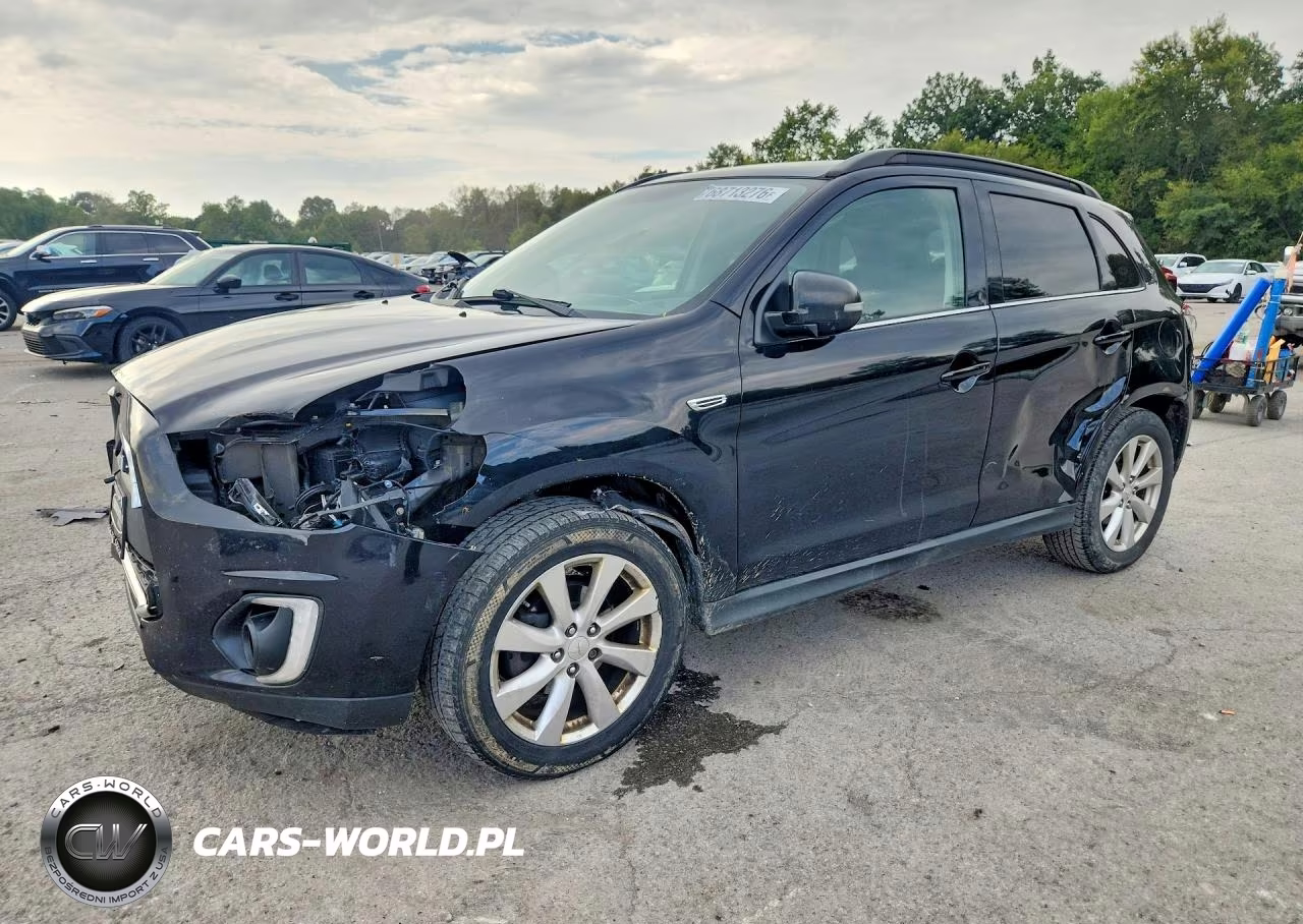 2015 Mitsubishi Outlander Sport Se VIN:4A4AR4AW6FE039846 - 1