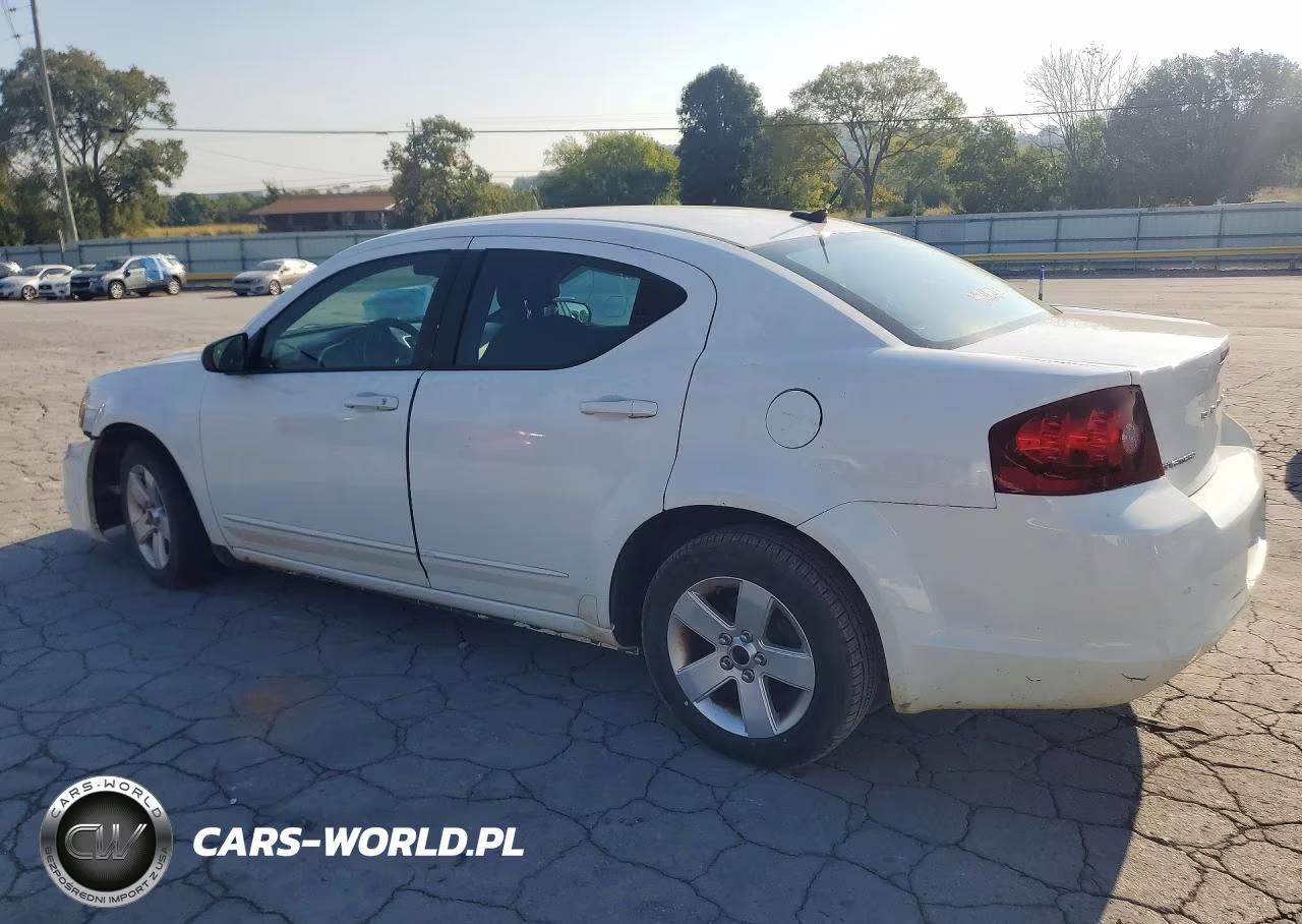 2012 Dodge Avenger Se VIN:1C3CDZAB0CN235340 - 2