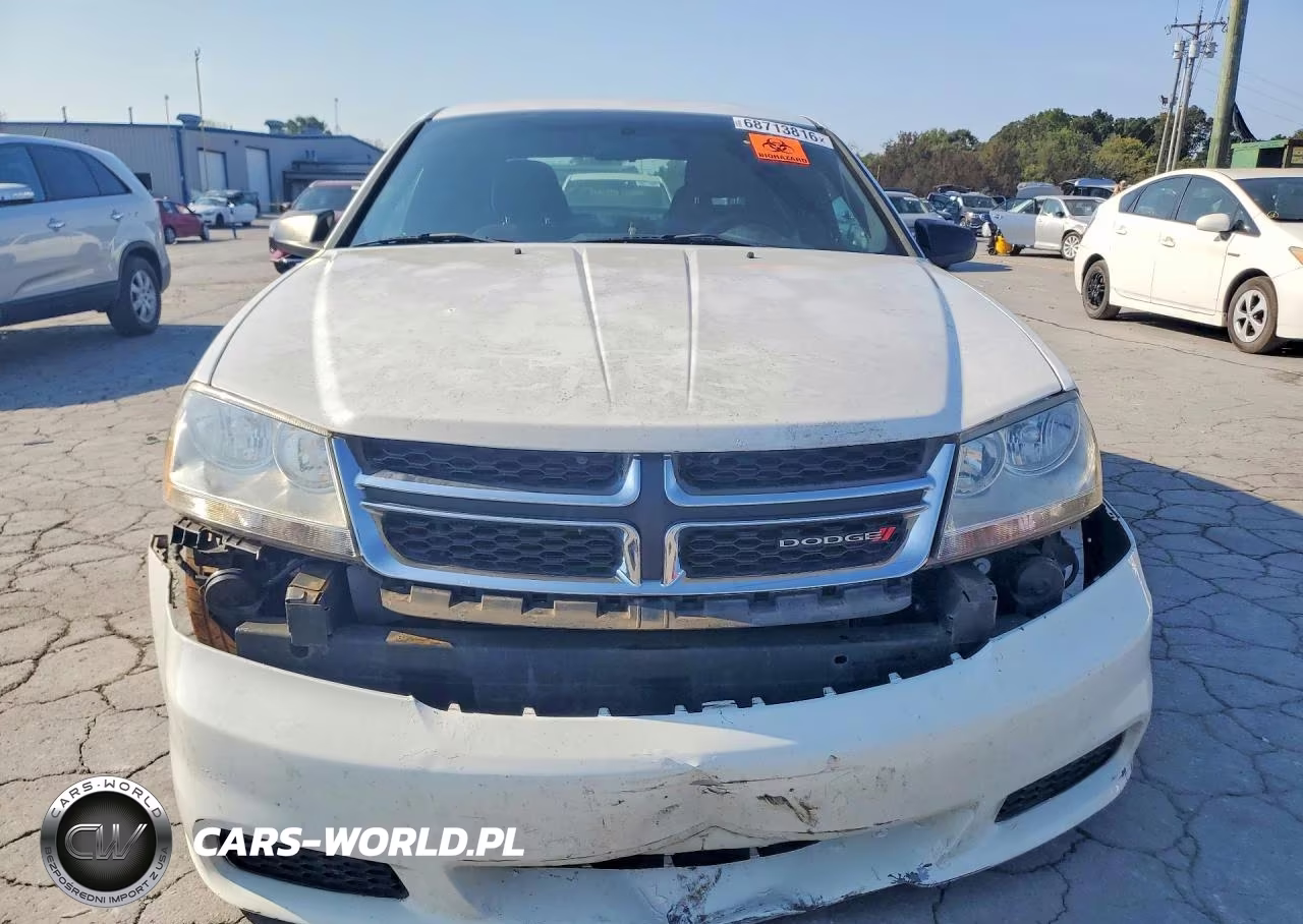 2012 Dodge Avenger Se VIN:1C3CDZAB0CN235340 - 5