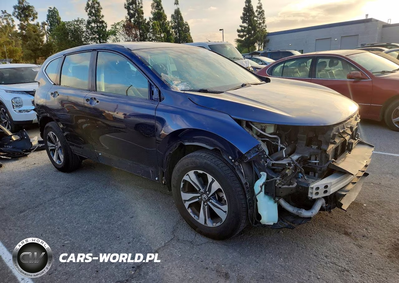 2020 Honda Cr-V Lx VIN:5J6RW1H26LA001745 - 4