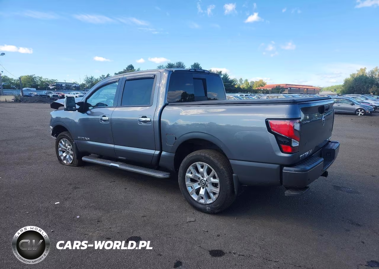 2021 Nissan Titan Sl VIN:1N6AA1ED6MN505680 - 2
