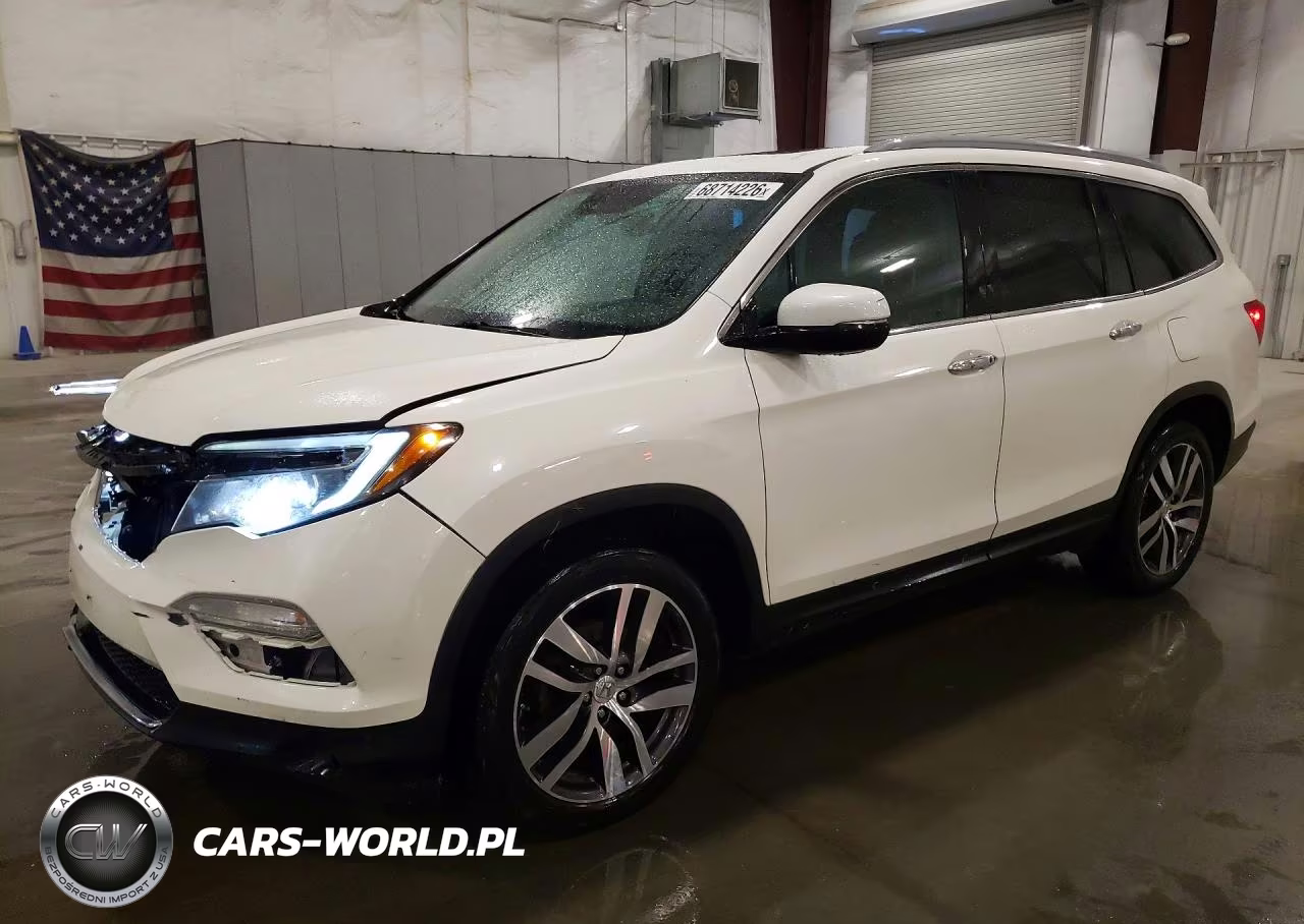 2017 Honda Pilot Elite VIN:5FNYF6H07HB053459 - 1