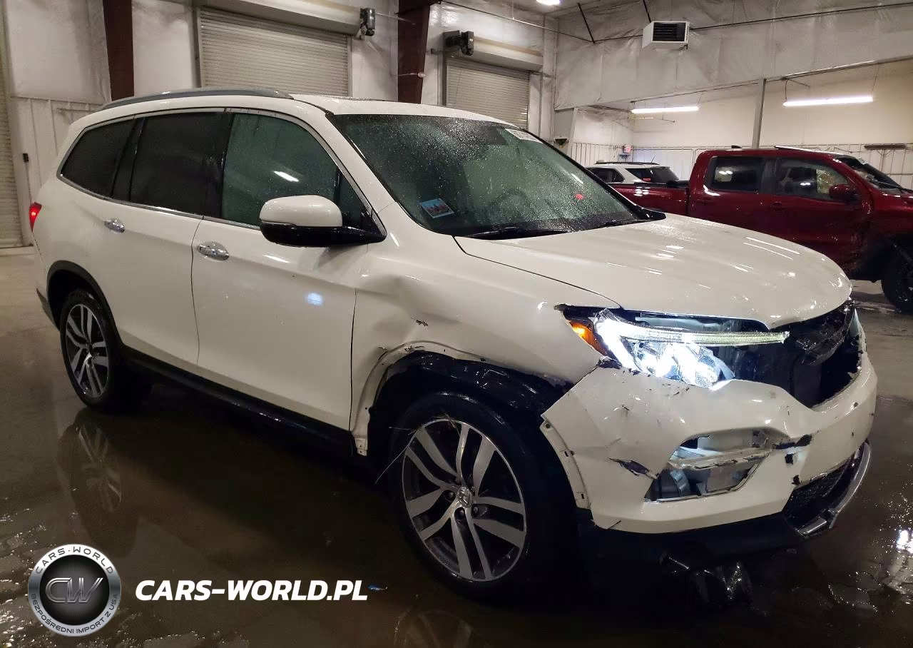 2017 Honda Pilot Elite VIN:5FNYF6H07HB053459 - 4
