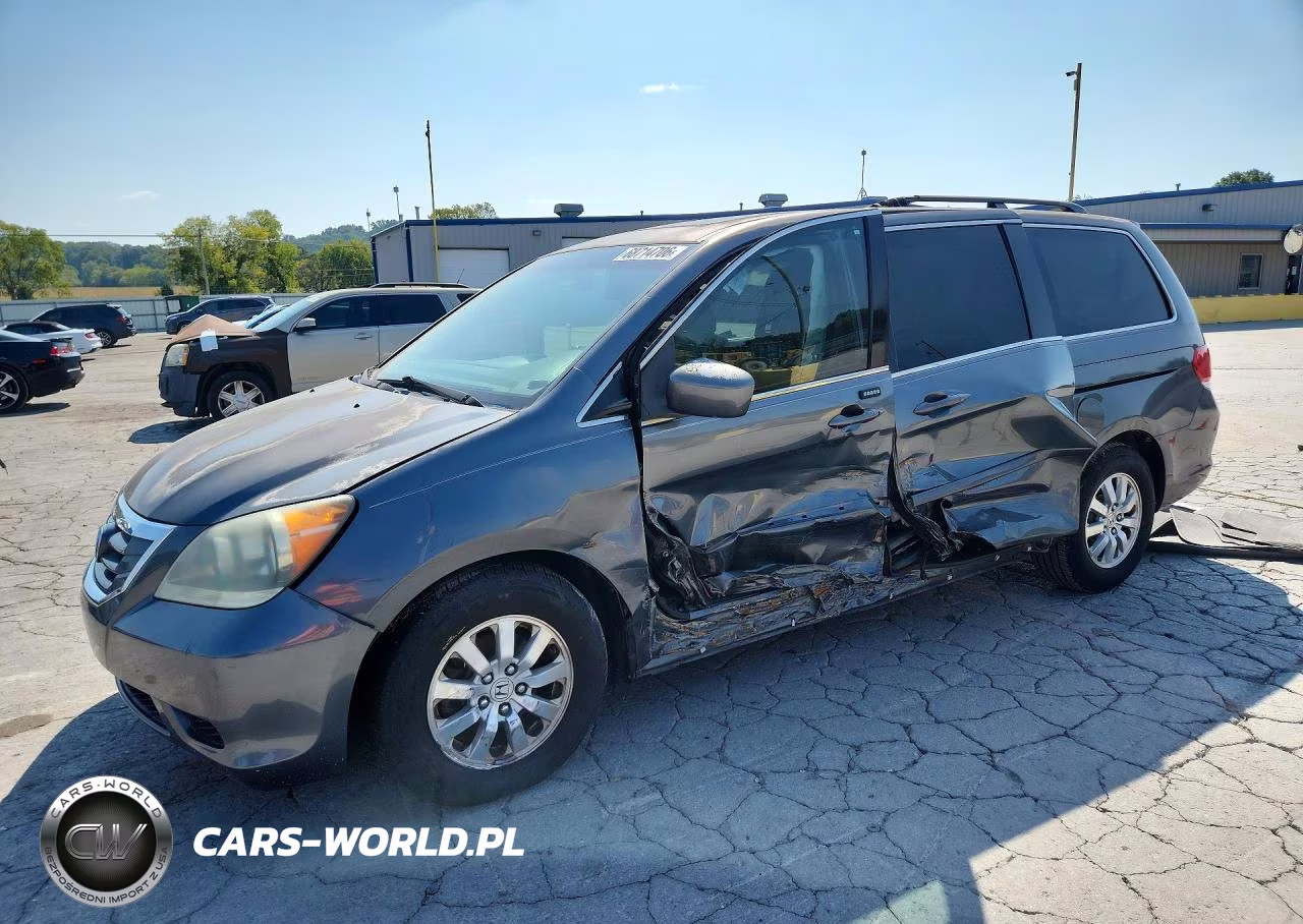 2010 Honda Odyssey Exl VIN:5FNRL3H63AB053920 - 1