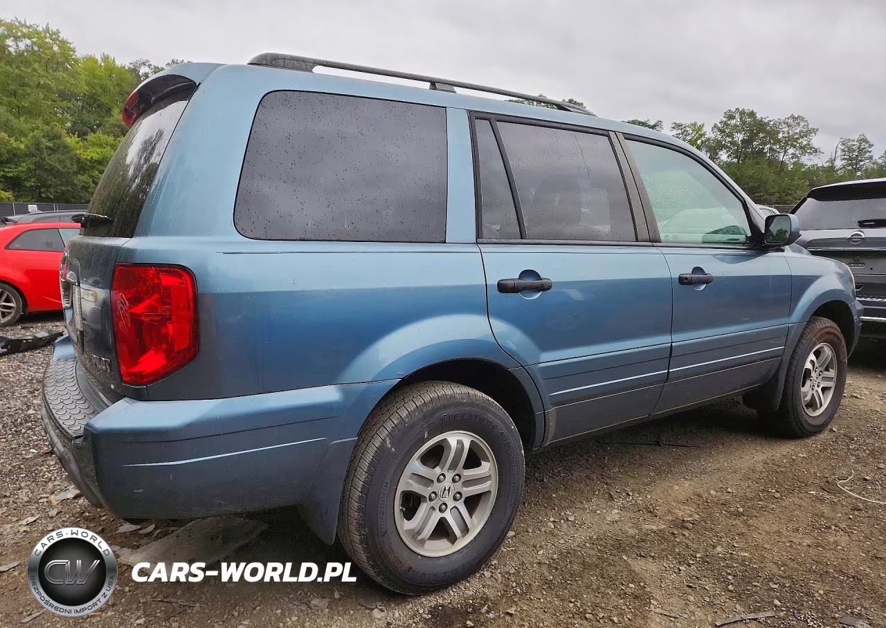 2005 Honda Pilot Exl VIN:5FNYF18565B018731 - 3