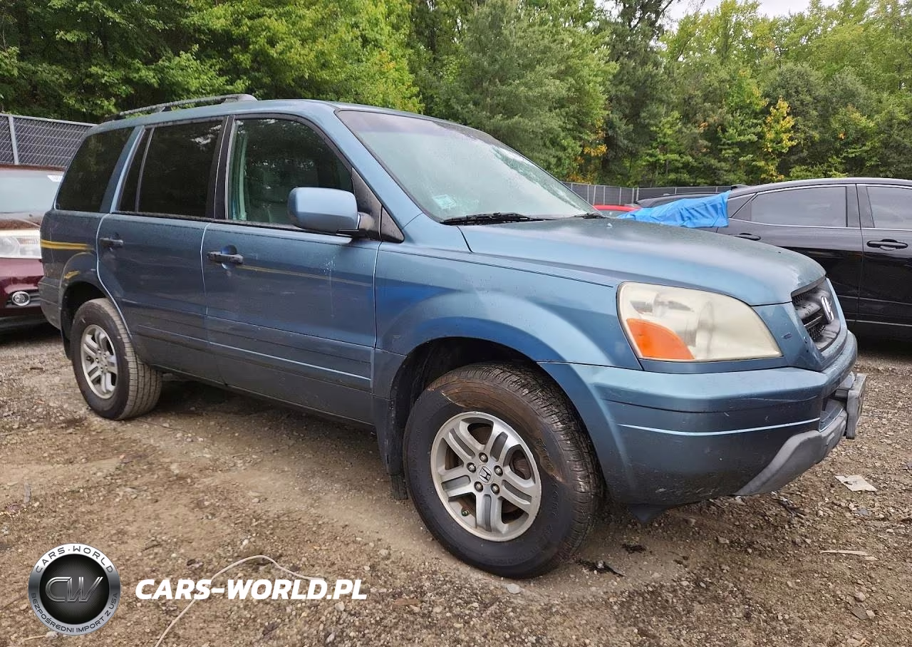 2005 Honda Pilot Exl VIN:5FNYF18565B018731 - 4