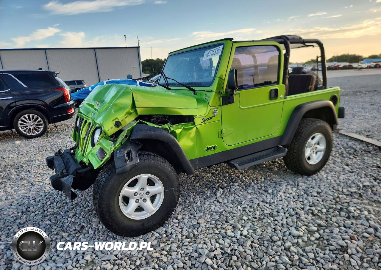 2005 Jeep Wrangler - Tj Sport VIN:1J4FA49S75P329256 - 1