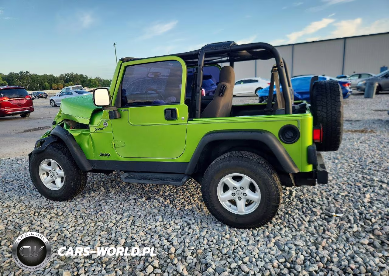 2005 Jeep Wrangler - Tj Sport VIN:1J4FA49S75P329256 - 2