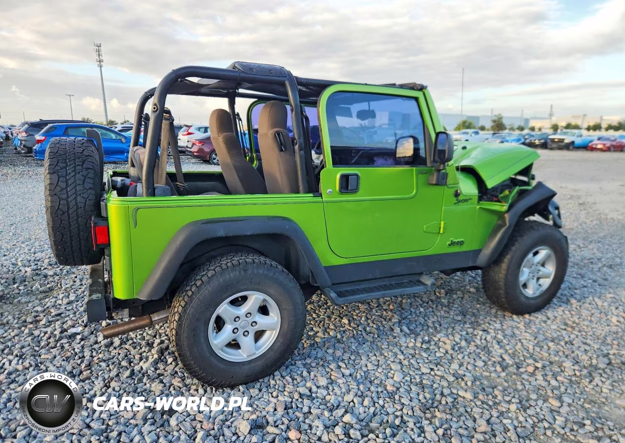 2005 Jeep Wrangler - Tj Sport VIN:1J4FA49S75P329256 - 3
