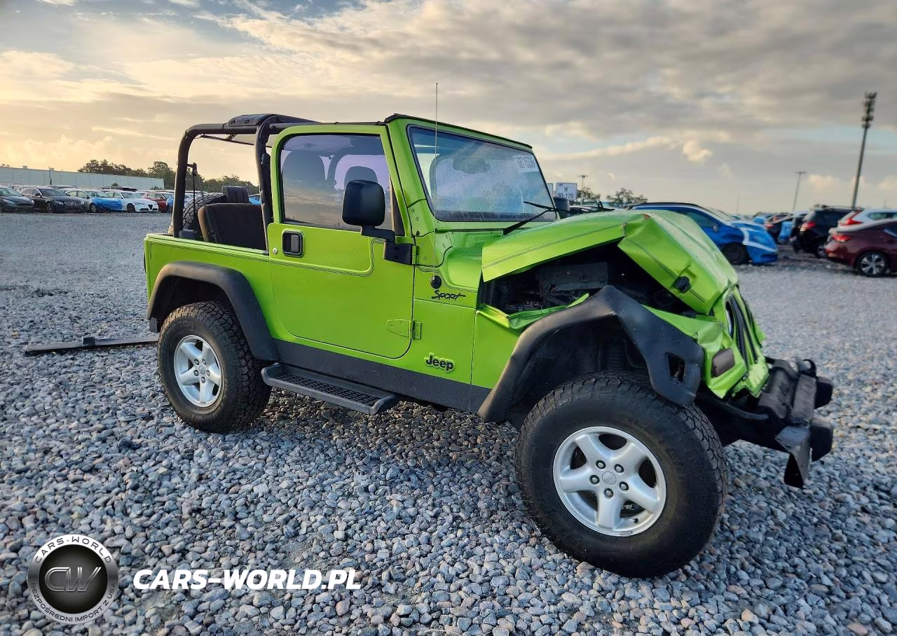 2005 Jeep Wrangler - Tj Sport VIN:1J4FA49S75P329256 - 4
