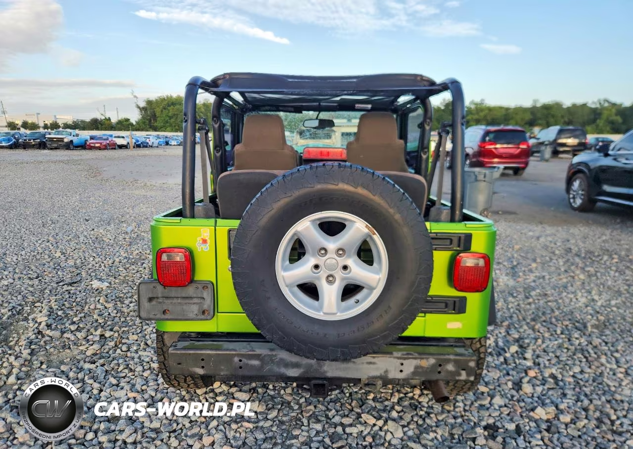 2005 Jeep Wrangler - Tj Sport VIN:1J4FA49S75P329256 - 6