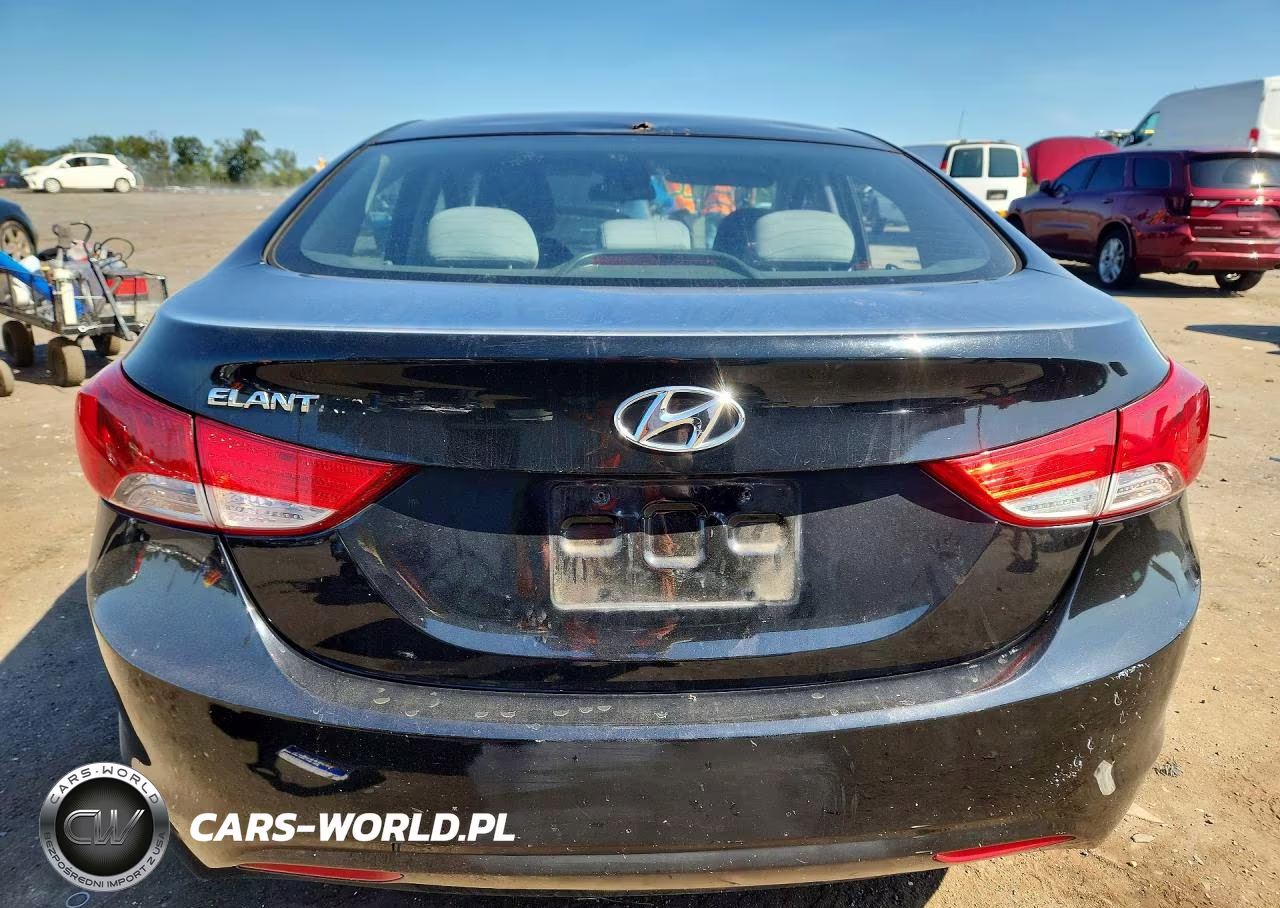 2011 Hyundai Elantra Gls VIN:5NPDH4AE3BH018686 - 6