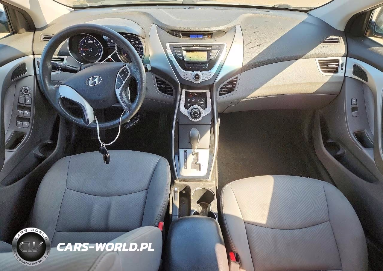 2011 Hyundai Elantra Gls VIN:5NPDH4AE3BH018686 - 8