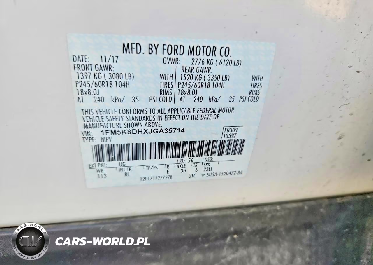 2018 Ford Explorer Xlt VIN:1FM5K8DHXJGA35714 - 12