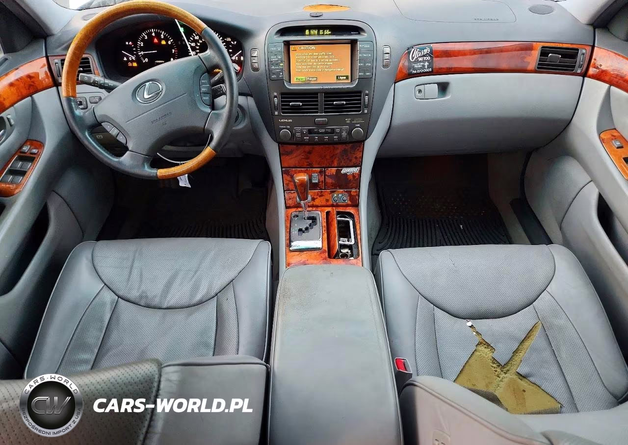 2005 Lexus Ls 430 VIN:JTHBN36F855000313 - 8