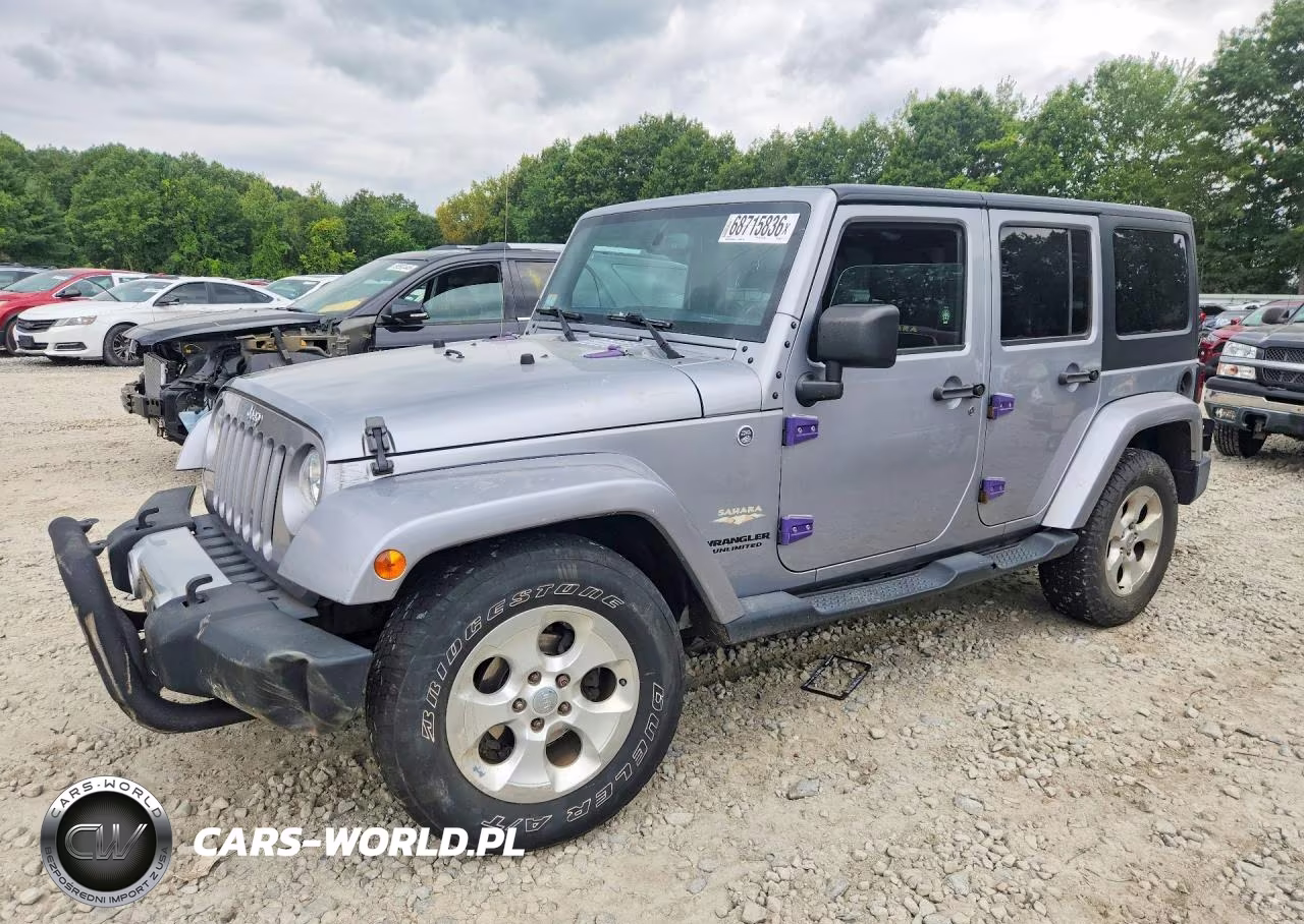 2015 Jeep Wrangler Unlimited Sahara VIN:1C4BJWEG5FL626777 - 1